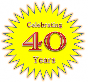 celebrating 40 yrs